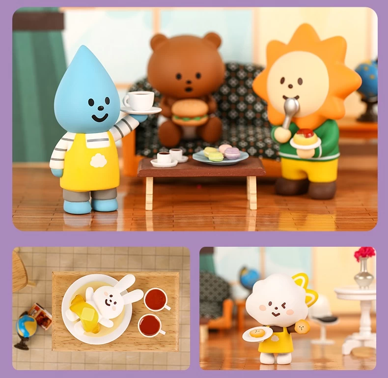 POPMART X FLUFFY HOUSE MR. WHITE CLOUD MINI SERIES 3 FLUFFY CAFE 1Box 12pcs 7 POPMART X FLUFFY HOUSE MR. WHITE CLOUD MINI SERIES 3 FLUFFY CAFE 1Box 12pcs - Image 7