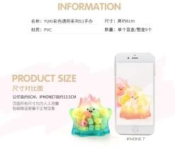 POPMART YUKI Color Transparent Series: 1Box (9pcs) -Popmart por20405 5