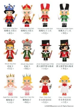 POPMART MOLLY THE NUTCRACKER SERIES 1Box 12pcs