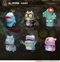 POPMART X COARSE LITTLE VOYAGERS Series 1 Let's Go!: 1Box (6pcs)