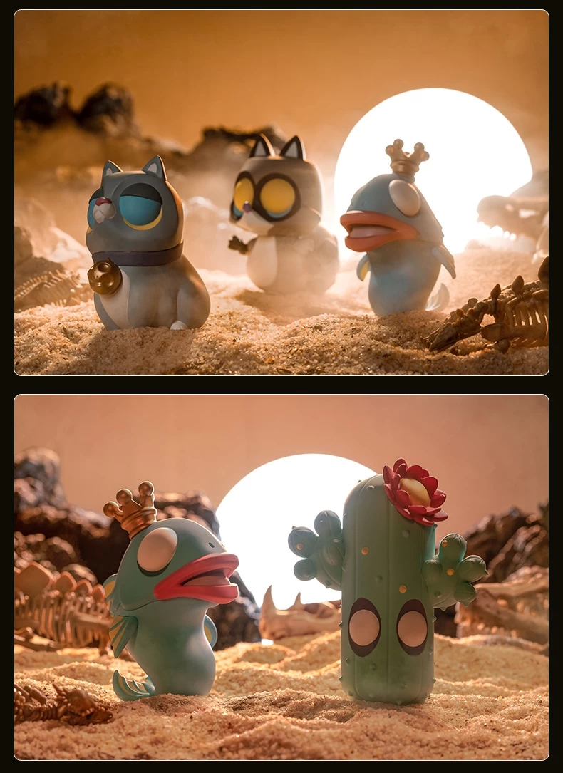 POPMART X COARSE LITTLE VOYAGERS Series 1 Let's Go!: 1Box (6pcs) 5 POPMART X COARSE LITTLE VOYAGERS Series 1 Let's Go!: 1Box (6pcs) - Image 5