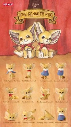 POPMART The Kenneth Fox Series: 1Box (12pcs) 17 POPMART The Kenneth Fox Series: 1Box (12pcs) -Popmart por20603 8