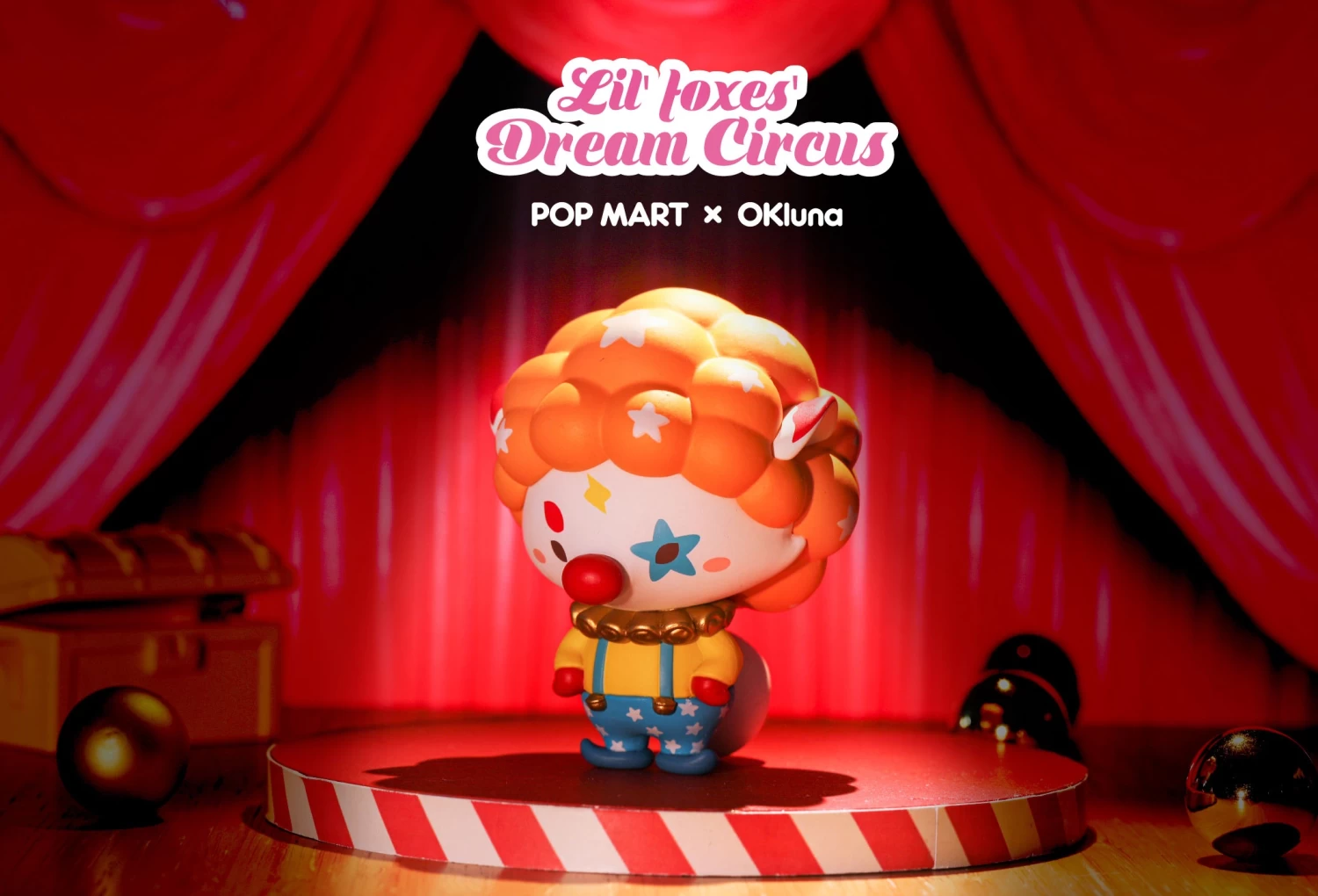 Popmart Goobi The Kid Fox Dream Circus Series 1Box 12pcs 15 Popmart Goobi The Kid Fox Dream Circus Series 1Box 12pcs - Image 15