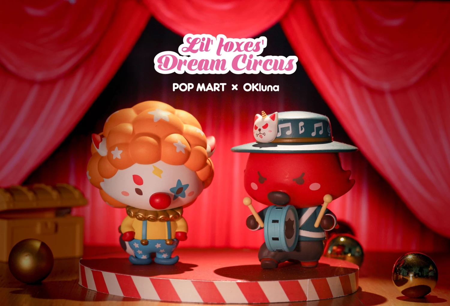 Popmart Goobi The Kid Fox Dream Circus Series 1Box 12pcs 18 Popmart Goobi The Kid Fox Dream Circus Series 1Box 12pcs - Image 18