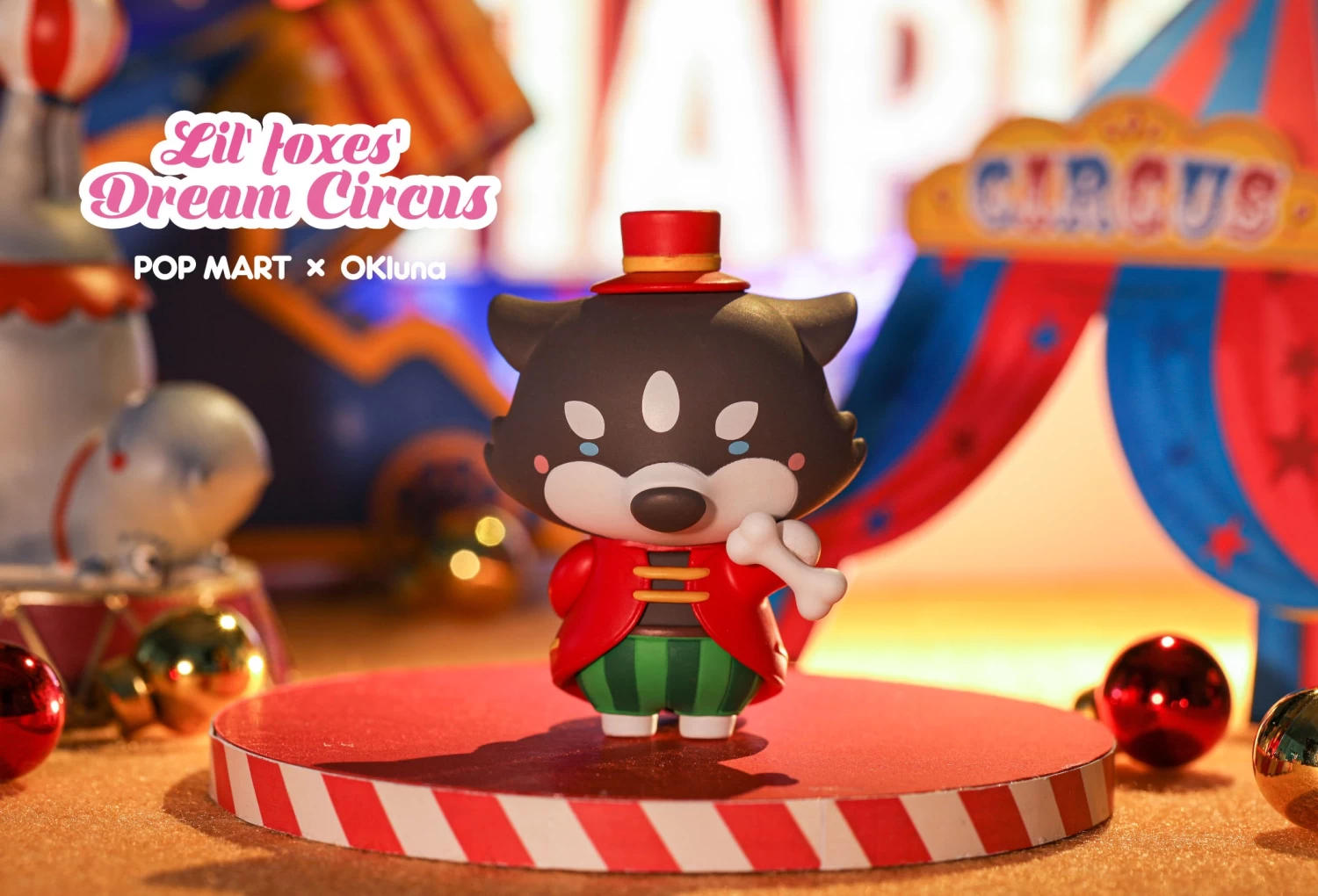 Popmart Goobi The Kid Fox Dream Circus Series 1Box 12pcs 6 Popmart Goobi The Kid Fox Dream Circus Series 1Box 12pcs - Image 6