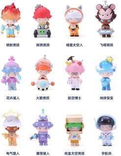 Popmart Dimoo Space Travel Series 1Box 12pcs