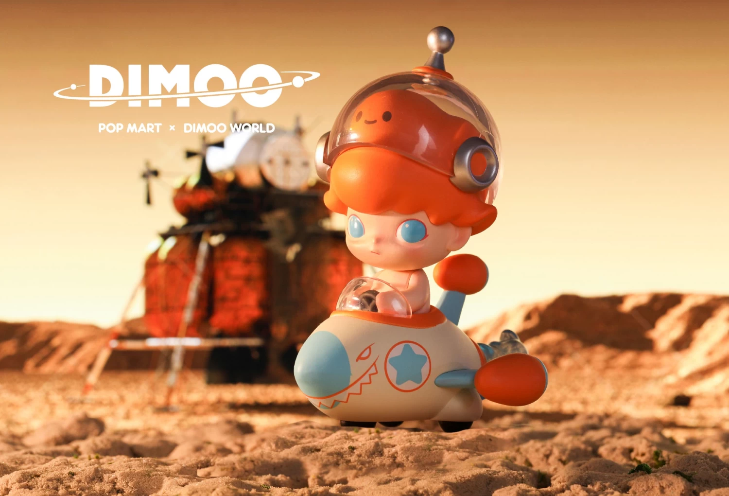 Popmart Dimoo Space Travel Series 1Box 12pcs 14 Popmart Dimoo Space Travel Series 1Box 12pcs - Image 14