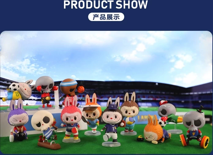 POPMART LABUBU Sports Series 1Box 12pcs 2 POPMART LABUBU Sports Series 1Box 12pcs - Image 2