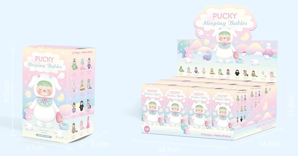 Popmart Pucky Sleeping Fairy Series: 1Box (12pcs) 6 Popmart Pucky Sleeping Fairy Series: 1Box (12pcs) - Image 6