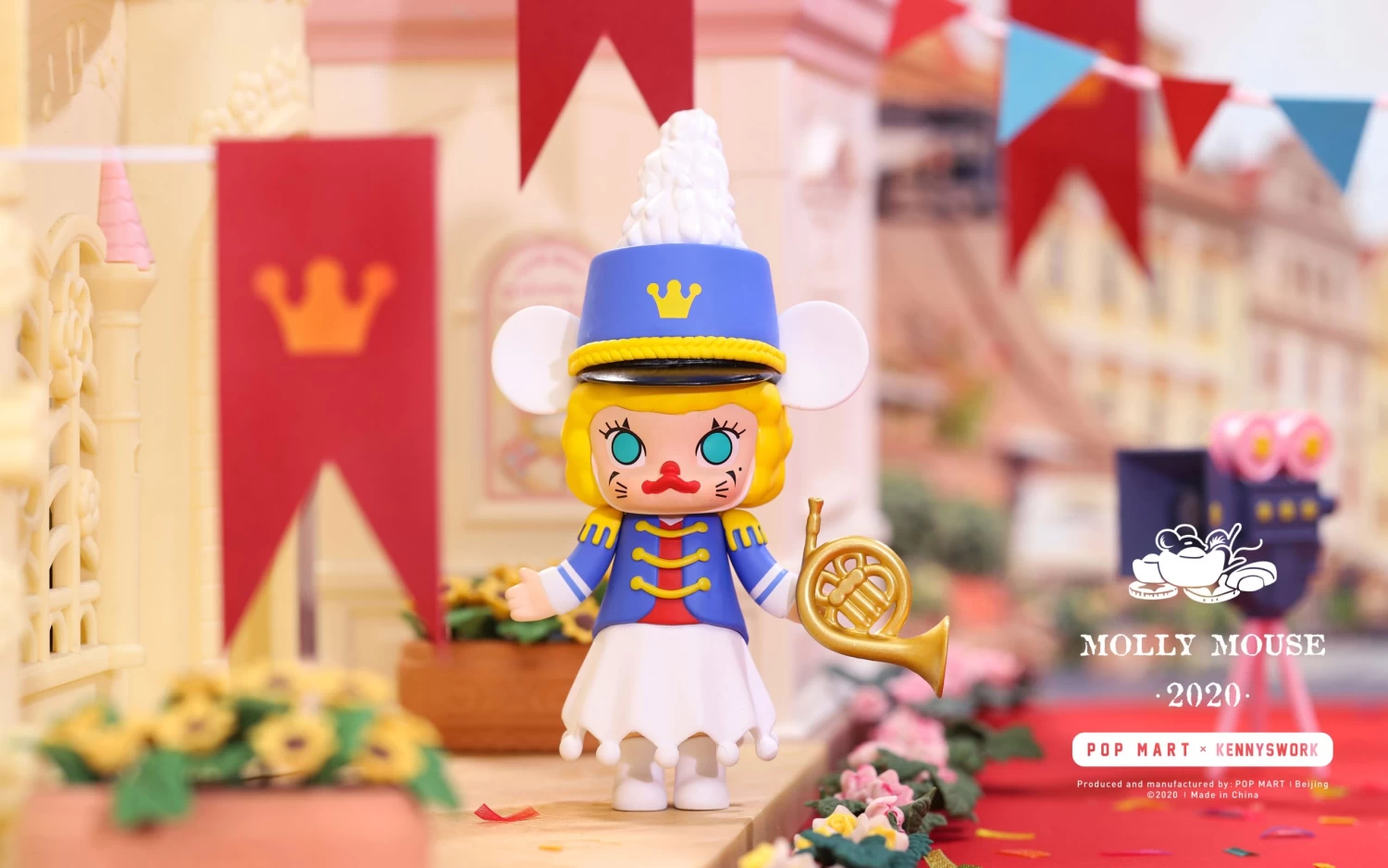 Popmart Molly Mouse 2020 Mouse Special Set 1Box 9pcs 3 Popmart Molly Mouse 2020 Mouse Special Set 1Box 9pcs - Image 3