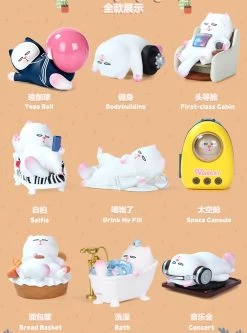 Vivicat Lazily Lying Series: 1Box (9pcs)