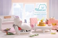 Vivicat Lazily Lying Series: 1Box (9pcs) 18 Vivicat Lazily Lying Series: 1Box (9pcs) -Popmart por60060 2