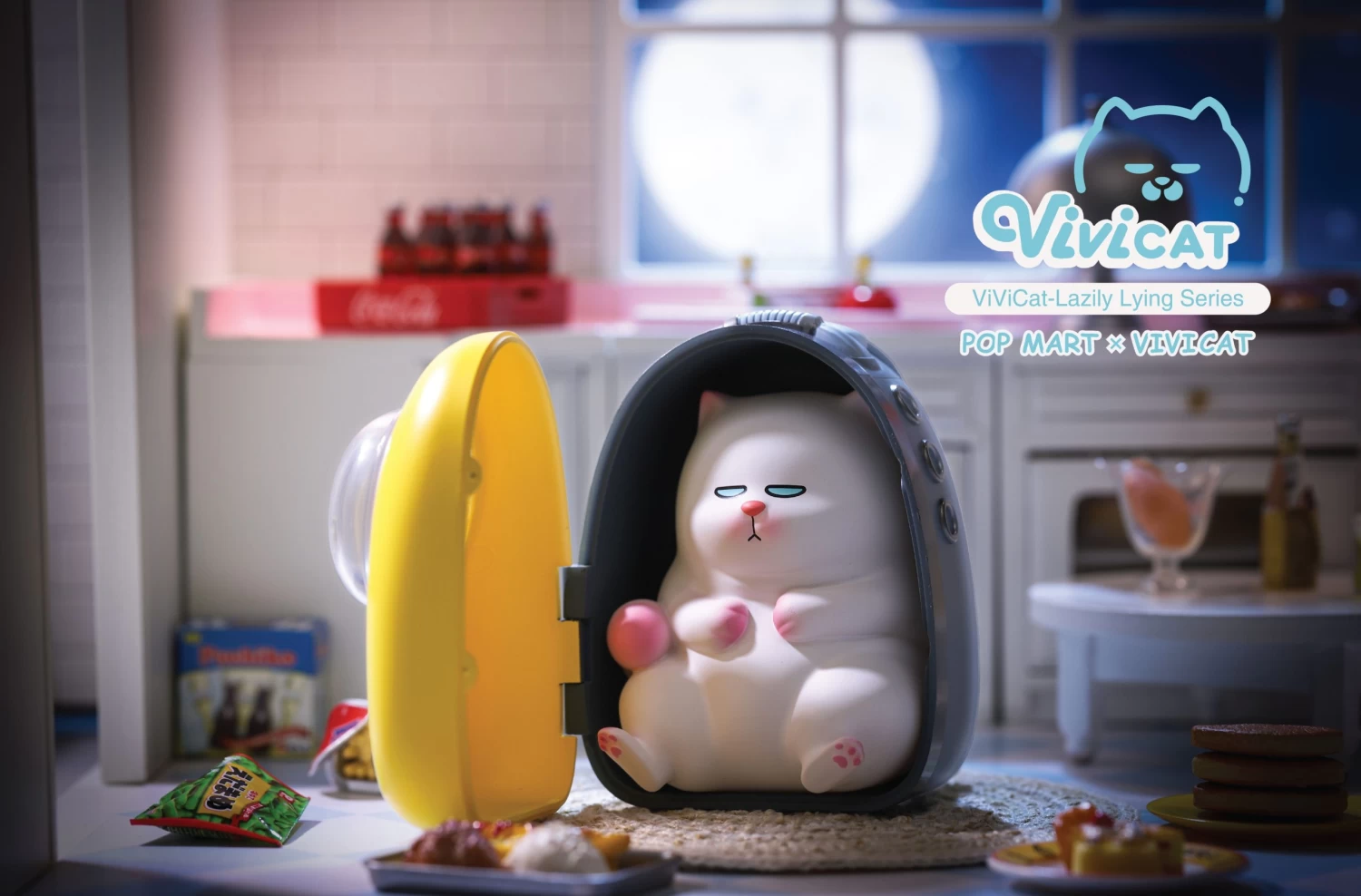 Vivicat Lazily Lying Series: 1Box (9pcs) 7 Vivicat Lazily Lying Series: 1Box (9pcs) - Image 7