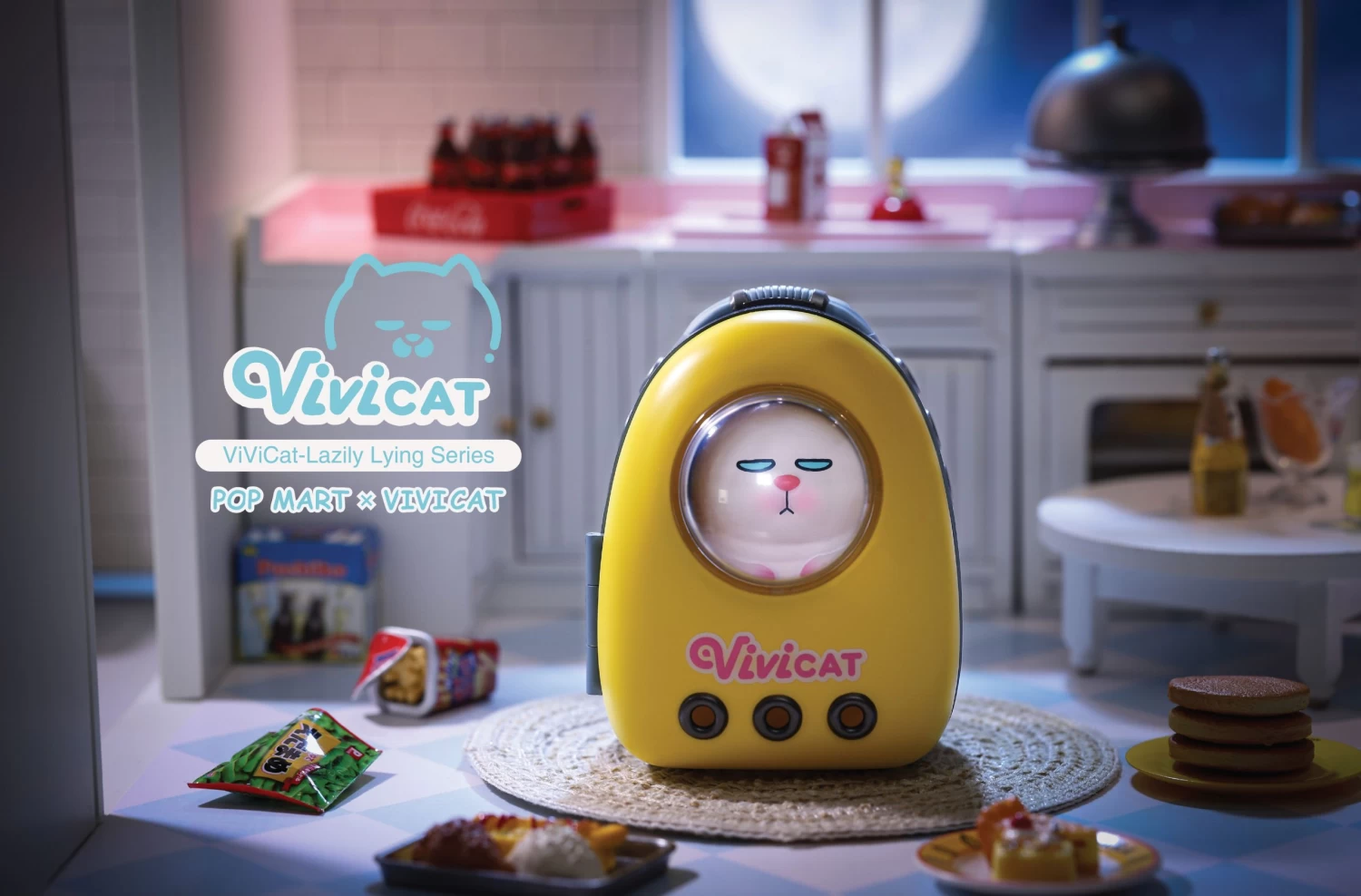 Vivicat Lazily Lying Series: 1Box (9pcs) 8 Vivicat Lazily Lying Series: 1Box (9pcs) - Image 8