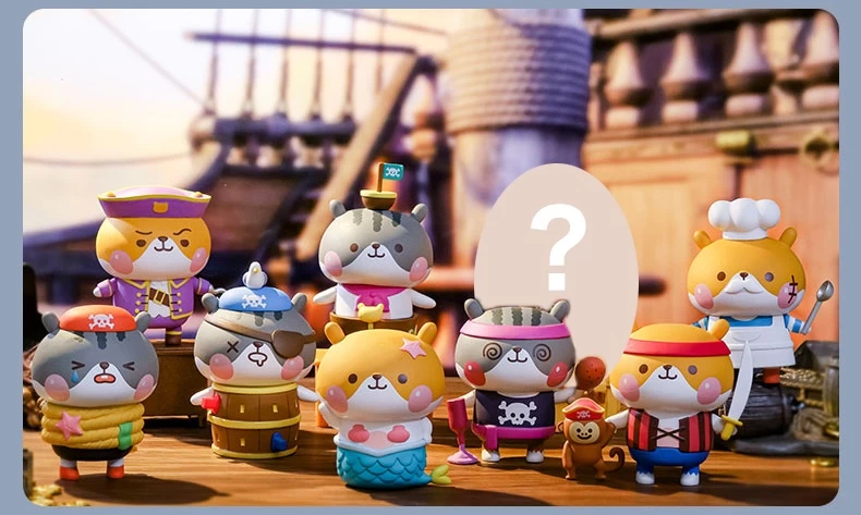 CHEWYHAMS Pirate Series 1Box 8pcs 2 CHEWYHAMS Pirate Series 1Box 8pcs - Image 2