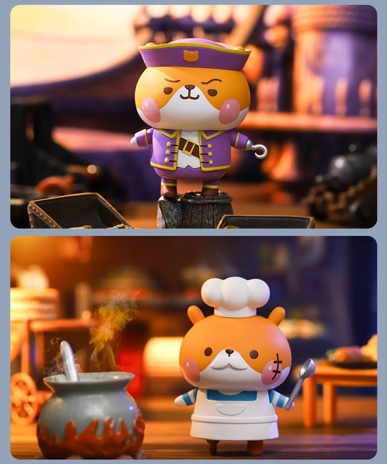 CHEWYHAMS Pirate Series 1Box 8pcs 5 CHEWYHAMS Pirate Series 1Box 8pcs - Image 5