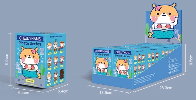 CHEWYHAMS Pirate Series 1Box 8pcs 7 CHEWYHAMS Pirate Series 1Box 8pcs - Image 7