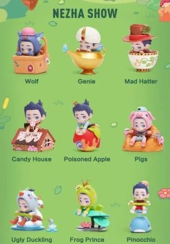 Fei Ren Zai: Nezha's Fairy Tale Tour Series: 1Box (9pcs)