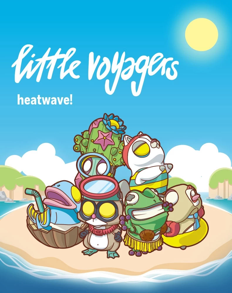 COARSE LITTLE VOYAGERS Heatwave! Series 1Box 6pcs 9 COARSE LITTLE VOYAGERS Heatwave! Series 1Box 6pcs - Image 9