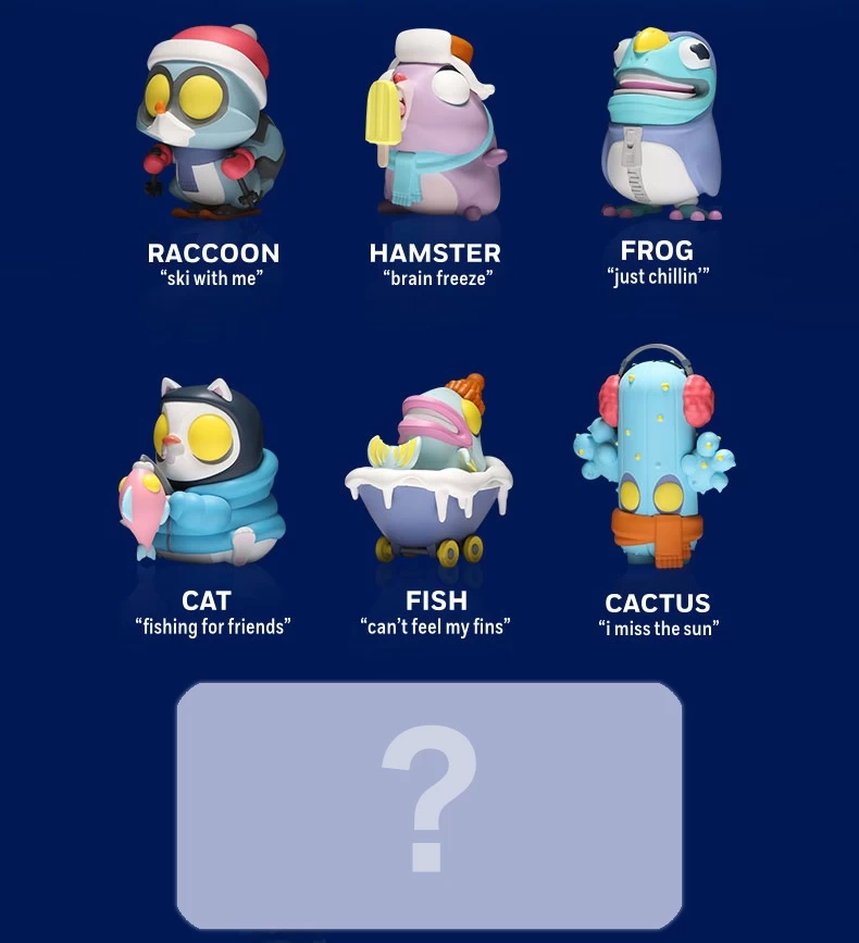 COARSE LITTLE VOYAGERS Sub-Zero! Series 1Box 6pcs 1 COARSE LITTLE VOYAGERS Sub-Zero! Series 1Box 6pcs