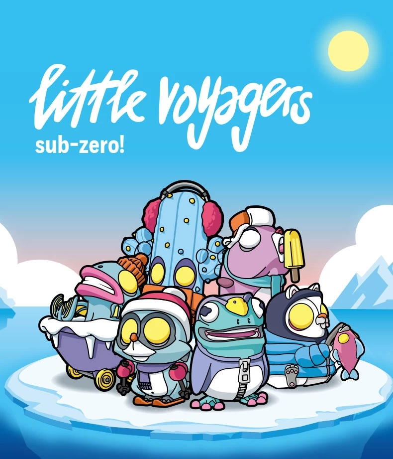 COARSE LITTLE VOYAGERS Sub-Zero! Series 1Box 6pcs 9 COARSE LITTLE VOYAGERS Sub-Zero! Series 1Box 6pcs - Image 9