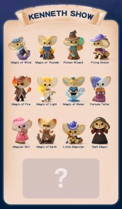 POPMART THE KENNETH FOX In Magic Town Series 1Box 12pcs
