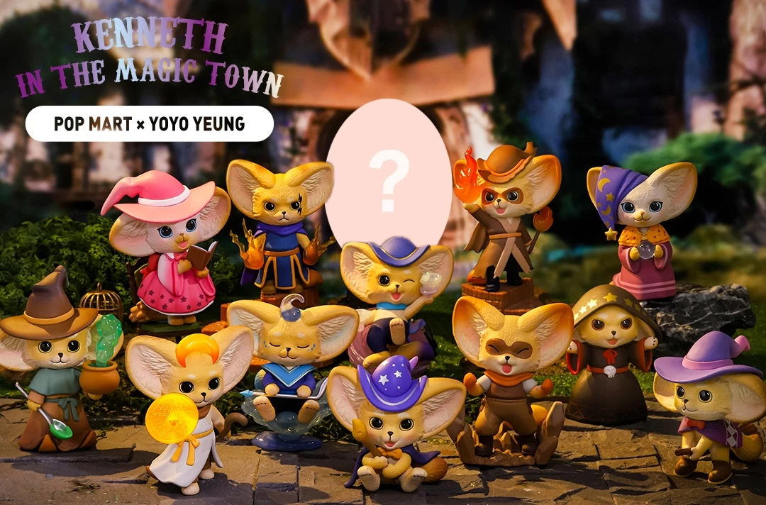 POPMART THE KENNETH FOX In Magic Town Series 1Box 12pcs 2 POPMART THE KENNETH FOX In Magic Town Series 1Box 12pcs - Image 2