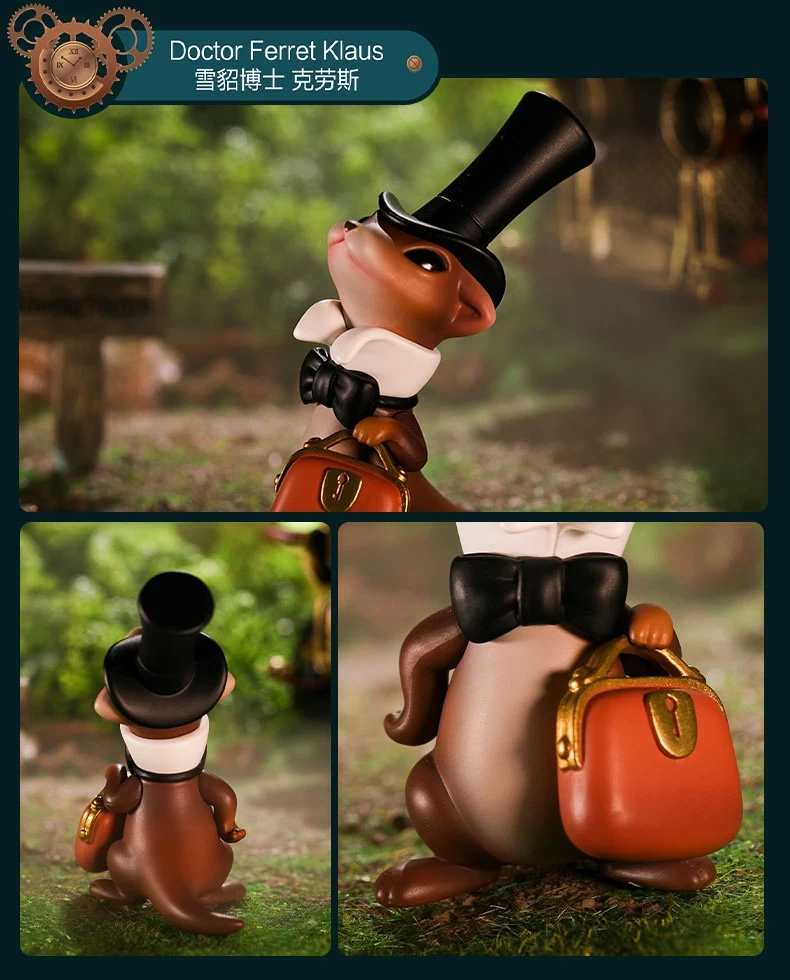POPMART Steampunk Animal Series: 1Box (12pcs) 3 POPMART Steampunk Animal Series: 1Box (12pcs) - Image 3