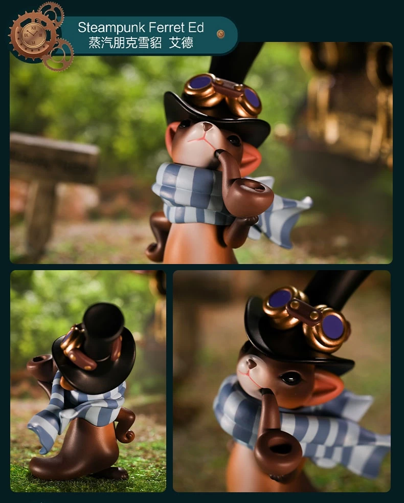 POPMART Steampunk Animal Series: 1Box (12pcs) 4 POPMART Steampunk Animal Series: 1Box (12pcs) - Image 4