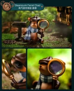 POPMART Steampunk Animal Series: 1Box (12pcs) 26 POPMART Steampunk Animal Series: 1Box (12pcs) -Popmart por61047 6